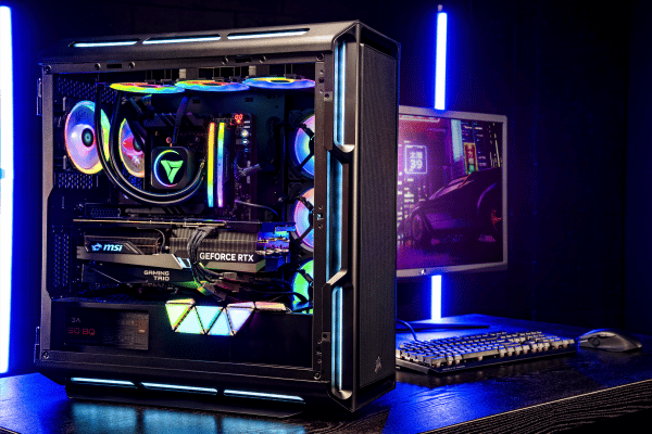 VRLA Tech Tron Gaming PC Setup