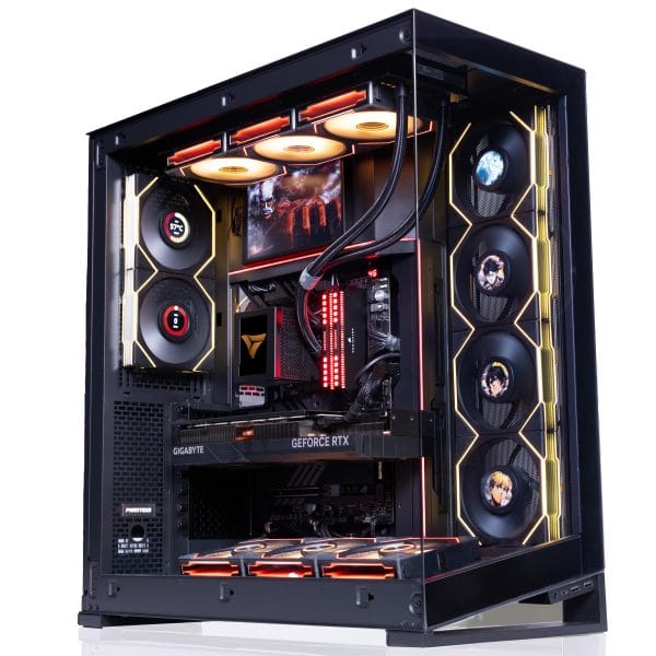 Phanteks NV9 Gaming PC with GeForce RTX 5090 and AMD Ryzen 9 9950X3D